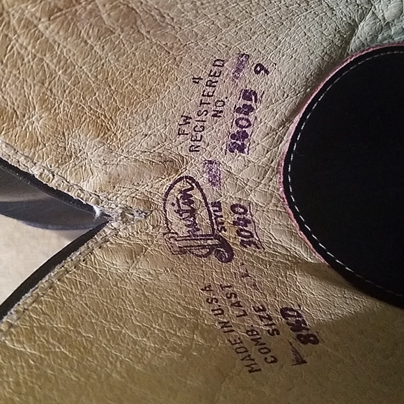 Justin Boots Shoes Justin Tobias Round Toe Classic Western Cowboy